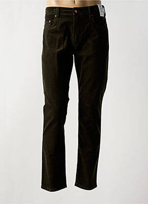 Pantalon slim țesătură catifea mărime normală verde M5 BY MEYER bărbat