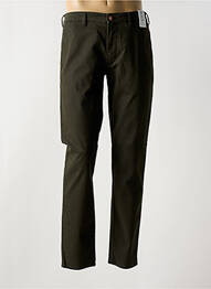Pantalon chino țesătură melanj mărime normală verde M5 BY MEYER homme