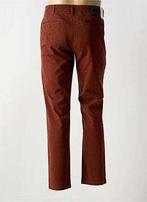 Pantalon chino țesătură melanj mărime normală maro M5 BY MEYER bărbat