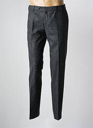 Pantalon slim închidere cu fermoar sub clapetă cu nasturi gri MEYER homme