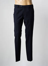 Pantalon slim închidere cu fermoar sub clapetă cu nasturi albastru MEYER homme