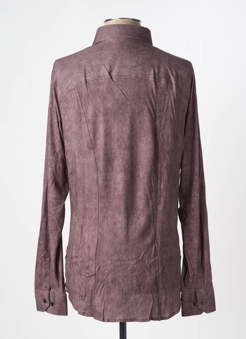 Cămașă cu mâneci lungi maro DESOTO bărbat