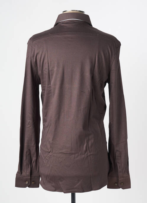 Cămașă cu mâneci lungi maro DESOTO bărbat