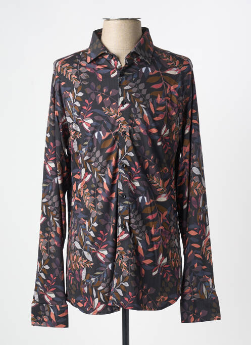 Cămașă cu mâneci lungi negru DESOTO bărbat