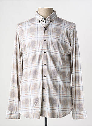 Cămașă cu mâneci lungi bej DESOTO bărbat