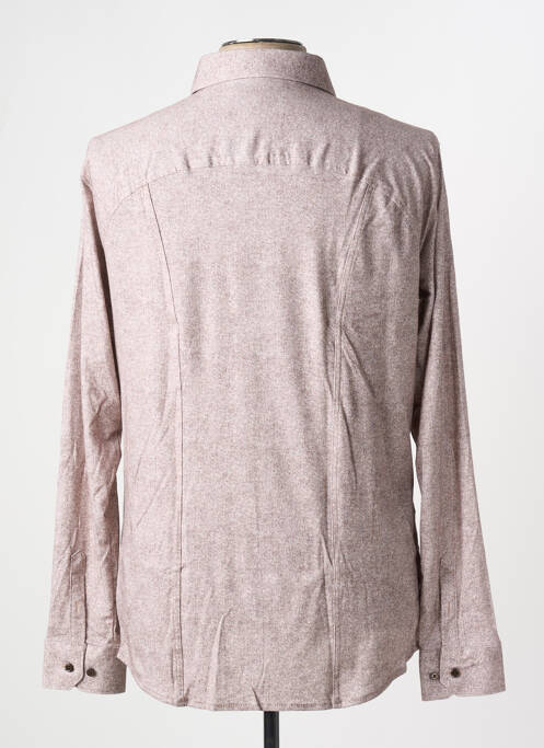 Cămașă cu mâneci lungi maro DESOTO bărbat