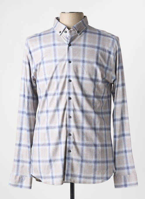 Cămașă cu mâneci lungi bej DESOTO bărbat