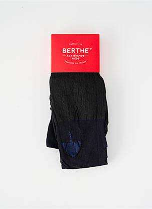 Colanți negru BERTHE AUX GRANDS PIEDS femeie