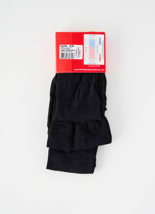 Colanți negru BERTHE AUX GRANDS PIEDS femeie