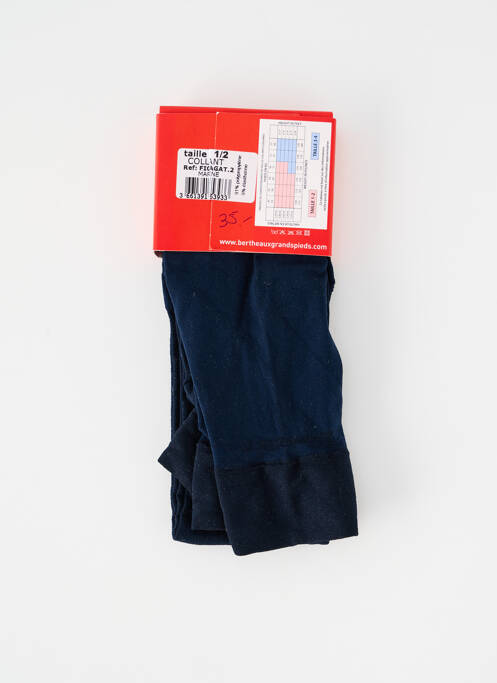 Colanți albastru BERTHE AUX GRANDS PIEDS femeie