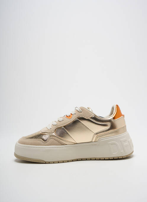 Adidași auriu D.FRANKLIN femeie