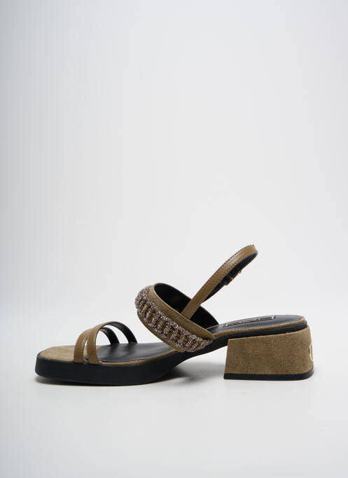 Sandale/Pantofi decupați verde LIU JO femeie