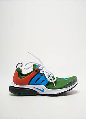 Adidași închidere cu șireturi vârf rotund verde NIKE băiat