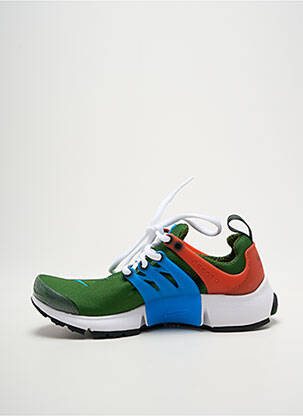Adidași închidere cu șireturi vârf rotund verde NIKE băiat