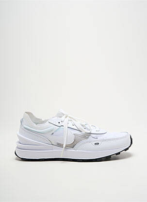 Adidași vârf rotund toc plat până la 3 cm alb NIKE femeie