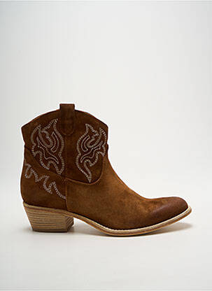 Botine/Ghete maro PAOYAMA femeie