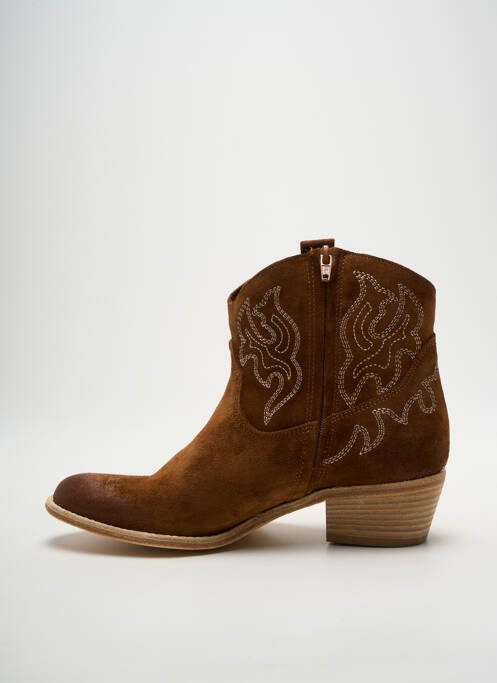 Botine/Ghete maro PAOYAMA femeie