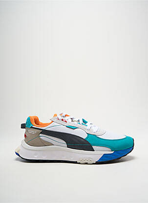 Adidași vârf rotund vârf rotund alb PUMA bărbat