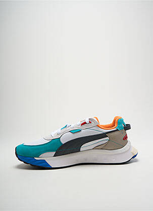 Adidași vârf rotund vârf rotund alb PUMA bărbat