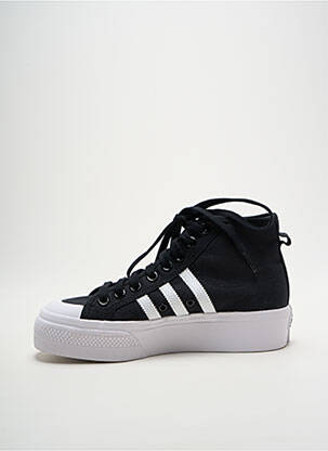 Adidași platformă toc plat până la 3 cm negru ADIDAS femeie