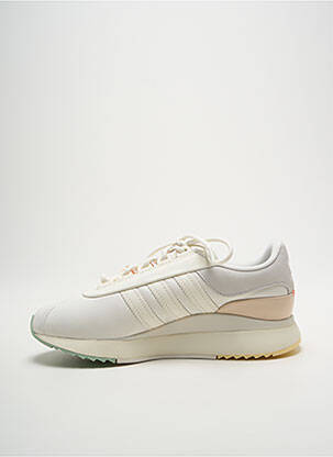 Adidași vârf rotund toc plat până la 3 cm alb ADIDAS femeie