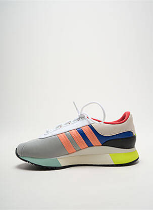Adidași țesătură satinată toc plat până la 3 cm gri ADIDAS femeie