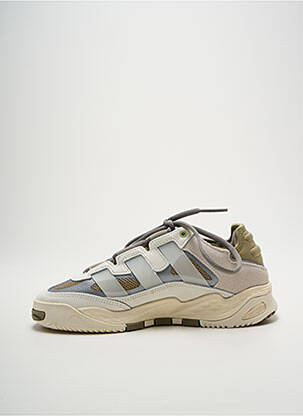 Adidași vârf rotund vârf rotund verde ADIDAS bărbat