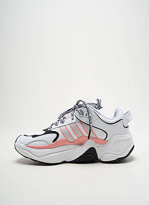 Adidași material neted toc de 4 la 6 cm roz ADIDAS femeie