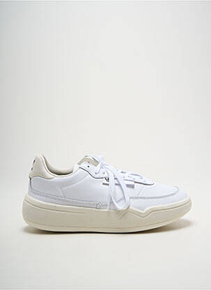 Adidași vârf rotund toc de 4 la 6 cm alb ADIDAS femeie