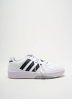 Adidași vârf rotund vârf rotund alb ADIDAS copil