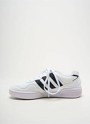 Adidași vârf rotund vârf rotund alb ADIDAS copil