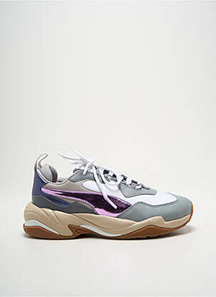 Adidași toc platformă toc plat până la 3 cm violet PUMA femeie