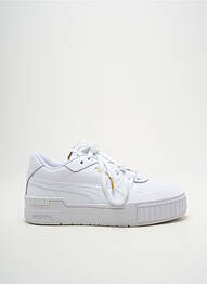 Adidași platformă toc plat până la 3 cm alb PUMA femme
