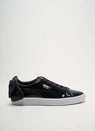 Adidași material neted toc plat până la 3 cm negru PUMA femme