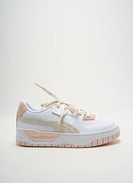 Adidași vârf rotund toc de 4 la 6 cm bej PUMA femeie