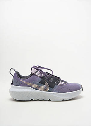 Adidași vârf rotund toc de 4 la 6 cm violet NIKE femeie