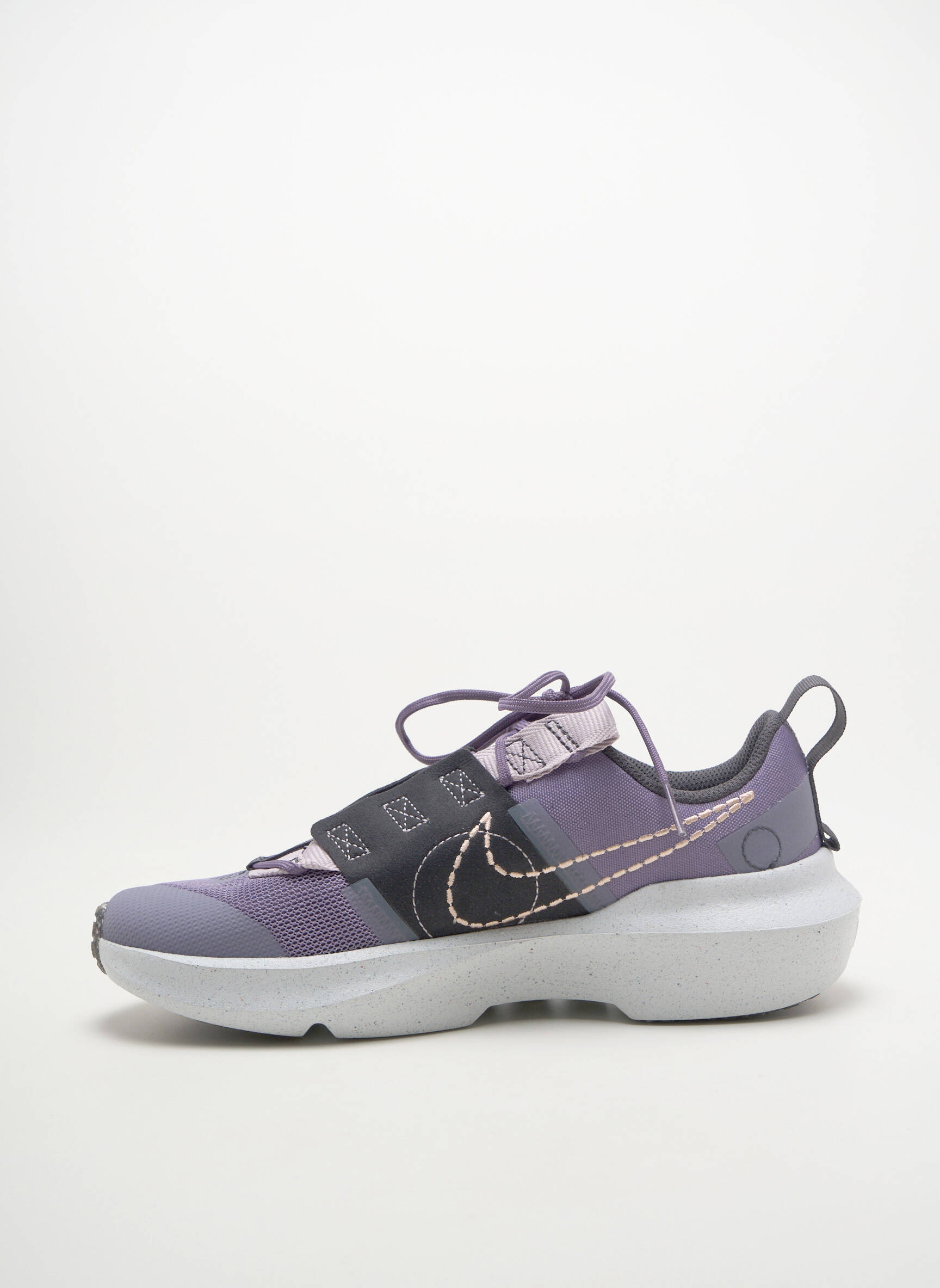 Adidași vârf rotund toc de 4 la 6 cm violet NIKE femeie