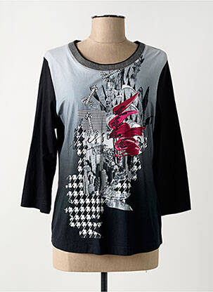 Tricou mâneci lungi mâneci lungi negru RABE femeie