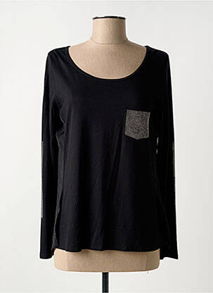 Tricou mâneci lungi mâneci lungi negru THOMAS RABE femeie