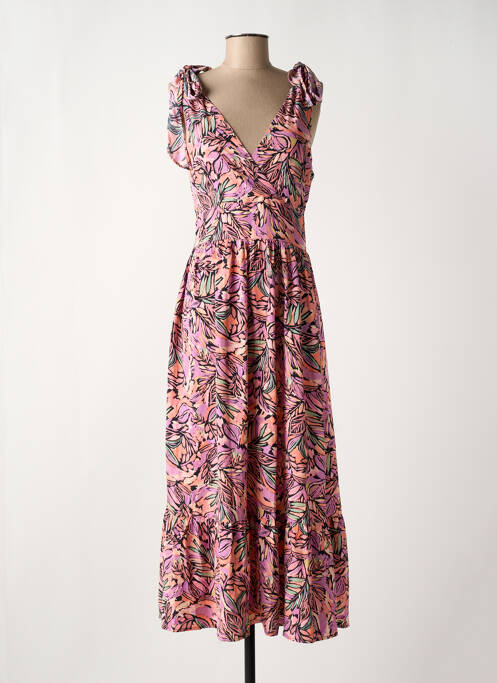 Rochie lungă roz MOLLY BRACKEN femeie