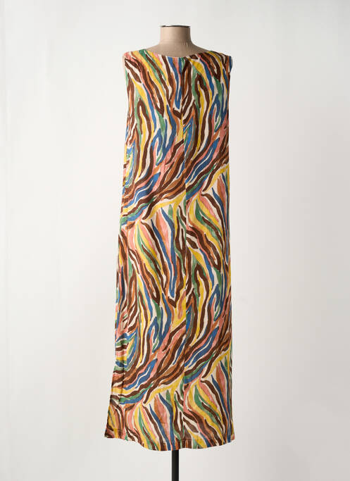 Rochie lungă maro GRIFFON femeie