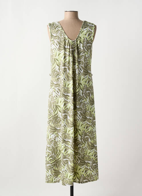 Rochie midi verde MARBLE femeie