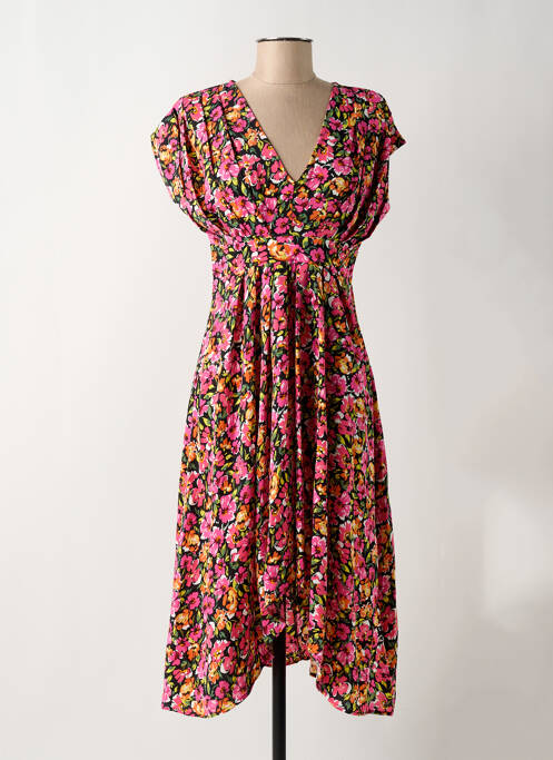 Rochie midi roz MOLLY BRACKEN femeie