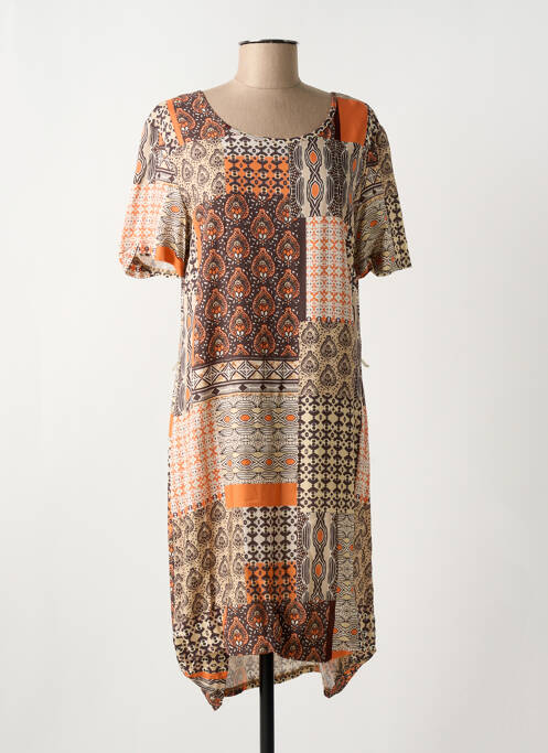 Rochie midi maro GRIFFON femeie