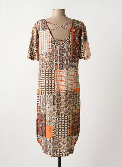 Rochie midi maro GRIFFON femeie