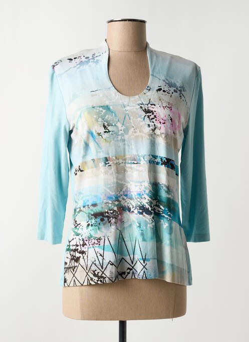 Tricou albastru FRANK WALDER femeie