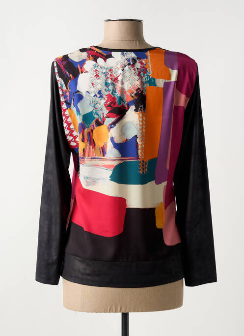 Tricou negru FRANCE RIVOIRE femeie