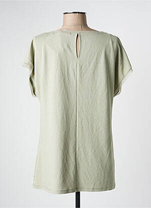 Tricou elasticitate mâneci scurte verde KATMAI femeie