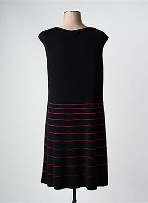 Rochie midi mâneci scurte mâneci scurte negru VIRIATO femeie