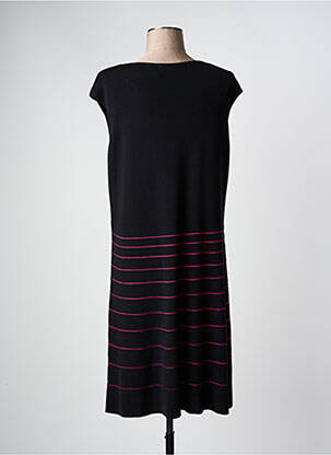 Rochie midi mâneci scurte mâneci scurte negru VIRIATO femeie